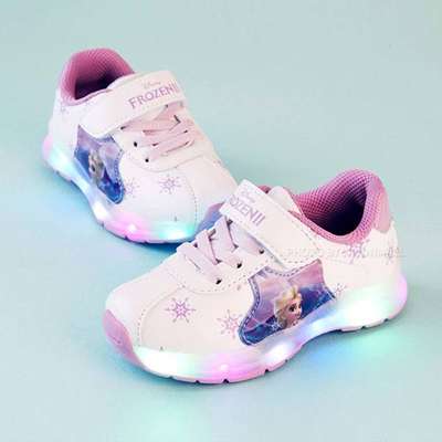 Frozen 2 Character Wheezy LED Light-Up Sneaker Kids Shoe 541904