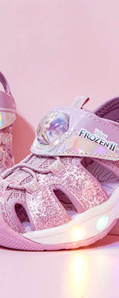 Frozen 2 Character Elf Light-Up Sandal Shoes