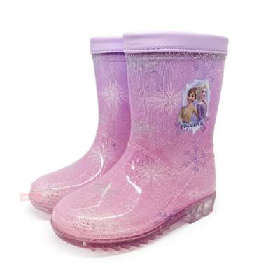 Frozen 2 Glitter Pattern PVC Character Children's Rain Boots 984508