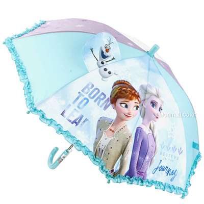 Frozen 2 Character Snow Sparkle 3D Hologram 47cm Umbrella 941683