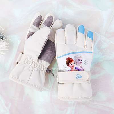 Frozen 2 Character Sisters Winter Oji Winter Gloves (Ivory) 942925