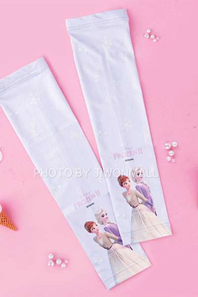 Frozen 2 Character Spring Pattern Children's Arm Sleeves (Purple) 226090
