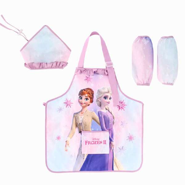 Frozen II Character Lavender Apron Sleeves Headband 3-Piece Set 764821