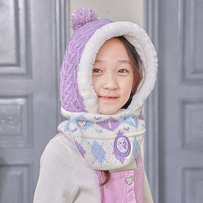 Frozen 2 Character Orchid Hood Warmer Children's Neck Gaiter 763817