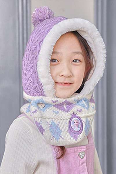 アナと雪の女王2 キャラクター オーキッド フードウォーマー 子ども用ネックウォーマー 763817
