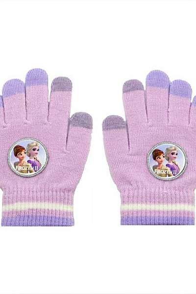 アナと雪の女王2 キャラクター ライラック ニット手袋 防寒手袋 315471
