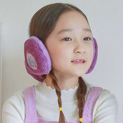 Frozen 2 Velvet Purple Foldable Ear Warmer 762285