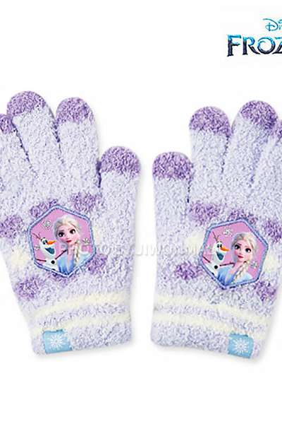 Frozen 2 Elsa and Olaf Character Wing Gauze Wool Gloves 315389
