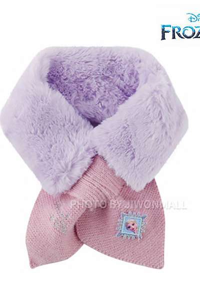 Frozen 2 Ribbon Knit Character Neck Warmer Kids Scarf 315112