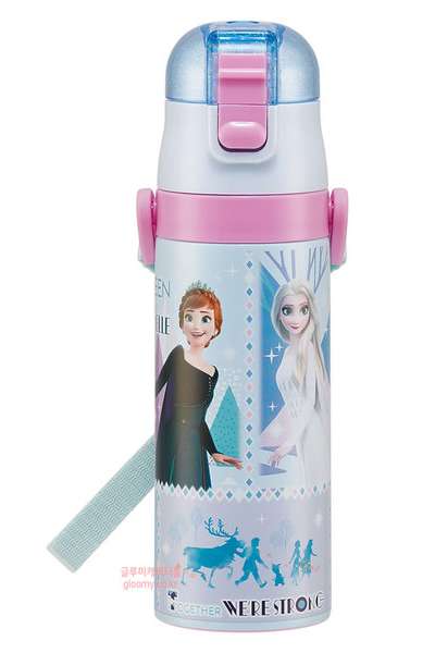 Frozen 21 Stainless Steel Character One-Touch Bottle 470ml (Together) (Japan) 517242