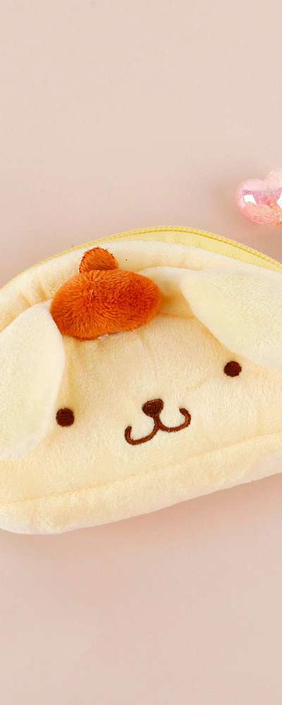 Pom Pom Purin Character Mirror Pouch 259419