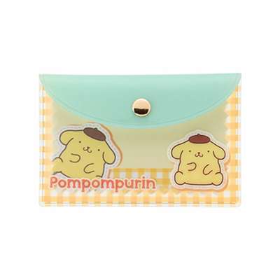 Pompompurin Character Memo Pad and Card Case Set (A) 642651
