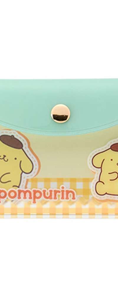 Pompompurin Character Memo Pad and Card Case Set (A) 642651