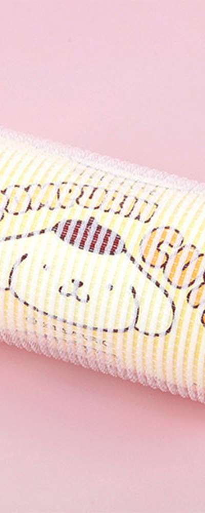 Pomponpurin Character Cute Hair Roller 1P Velcro (Large) 729686