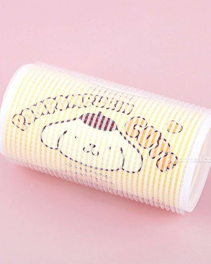 Pomponpurin Character Cute Hair Roller 1P Velcro (Large) 729686