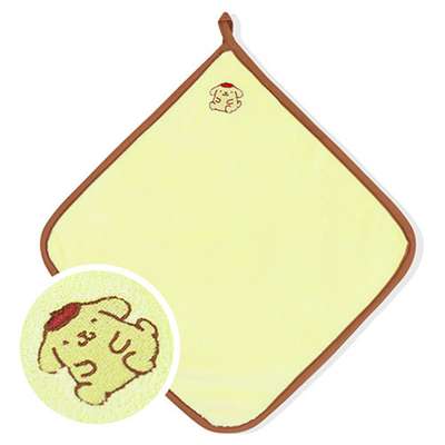 Pompompurin Character Embroidered Hand Towel Handkerchief 634363