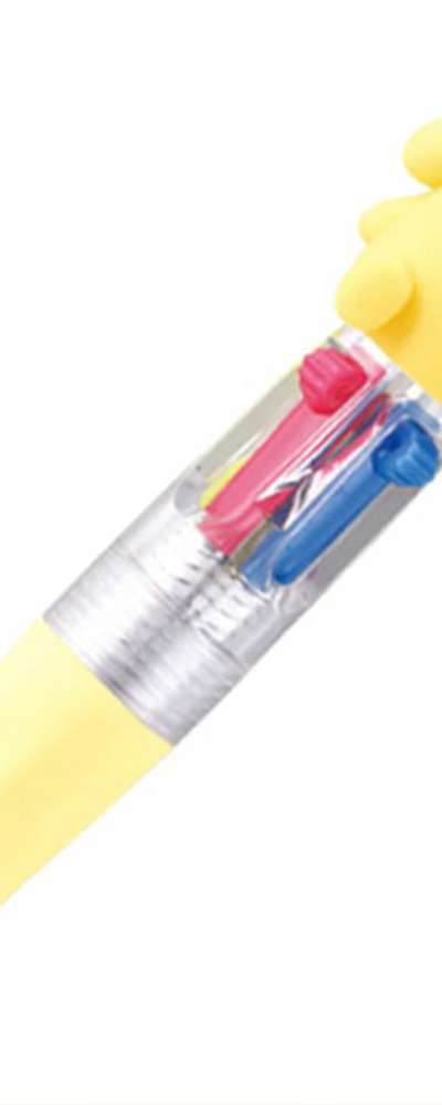 Pompon Purin Character Mascot Mini 4-Color Ballpoint Pen (Japan) 046251