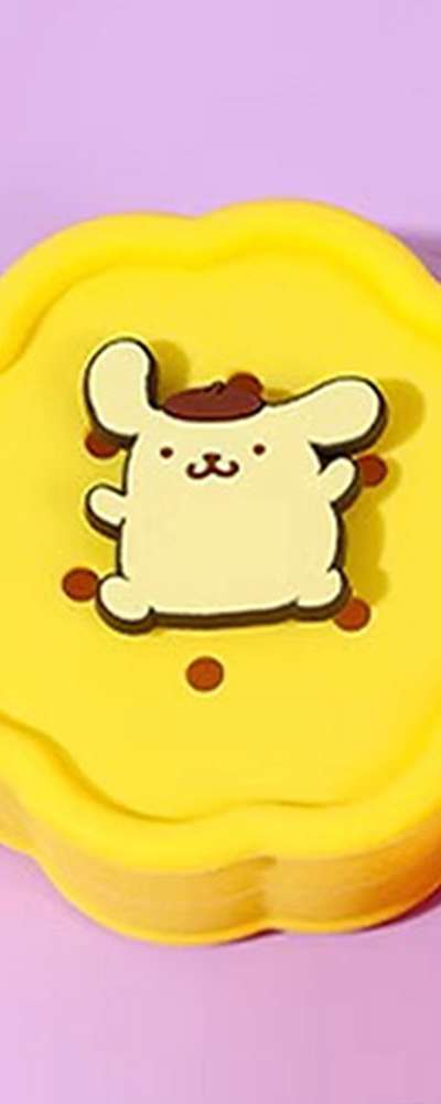 Pompompurin Character Octagonal Silicone Mini Coin Pouch 101808