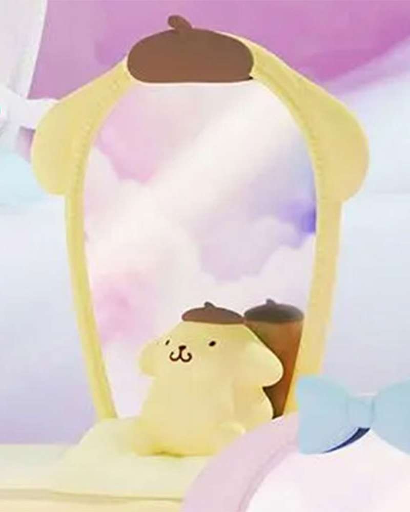 Pompompurin Character Figure Tabletop Mirror 743218