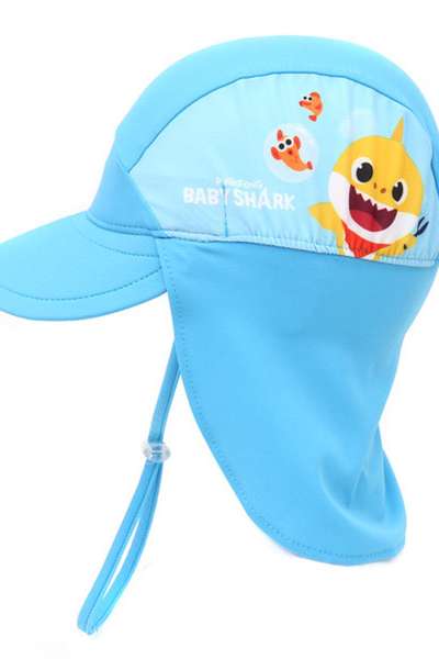 Pinkfong Baby Shark Flap Cap (Blue) Hat 988114