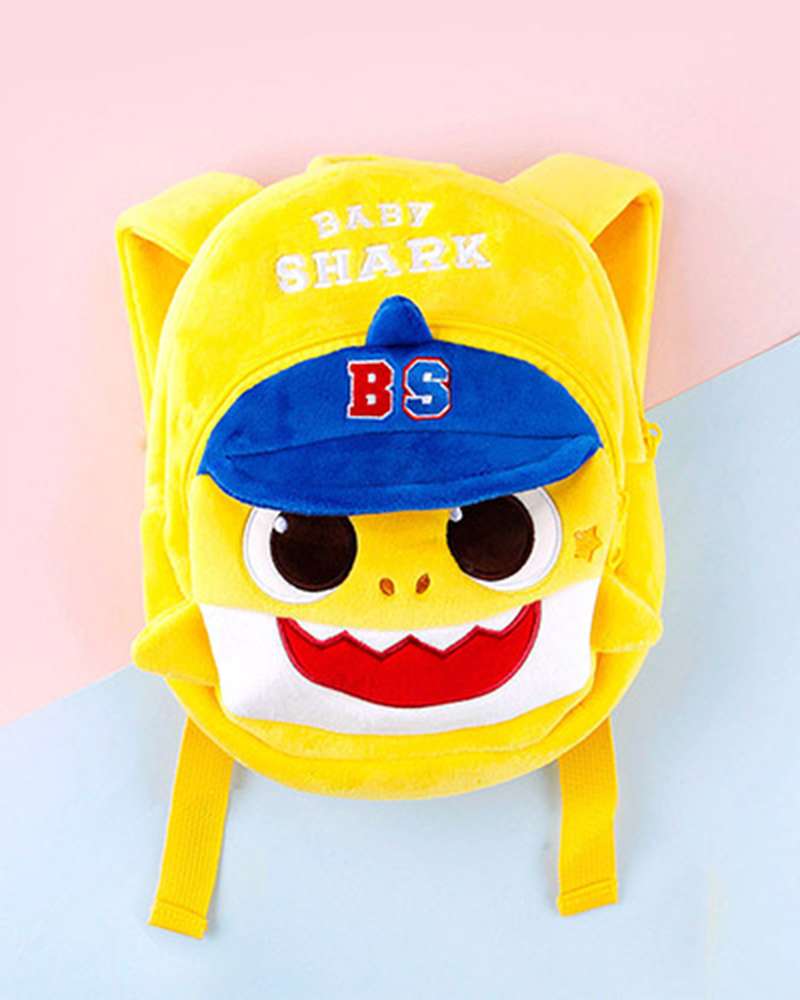Pinkfong Baby Shark Character Hat Outing Backpack (Blue) 872429