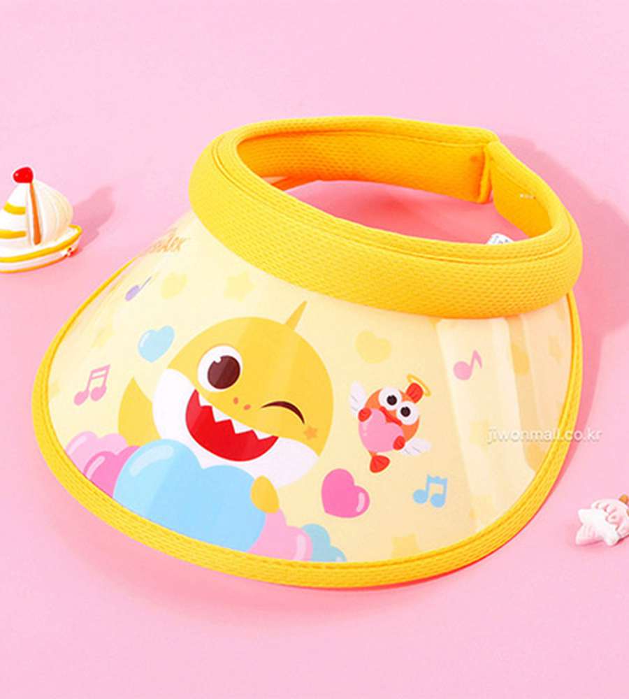 Pinkfong Baby Shark Character Heart Water Play Sun Cap Pin Cap Hat 063082