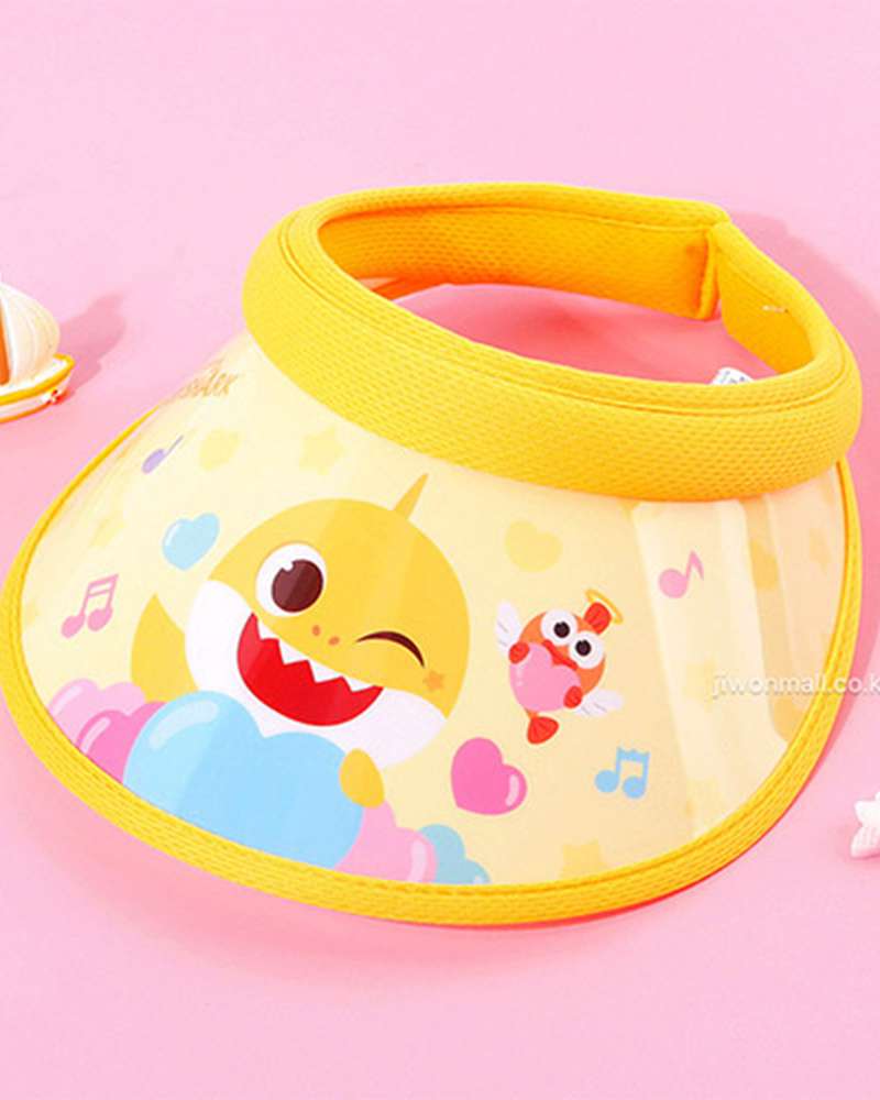 Pinkfong Baby Shark Character Heart Water Play Sun Cap Pin Cap Hat 063082