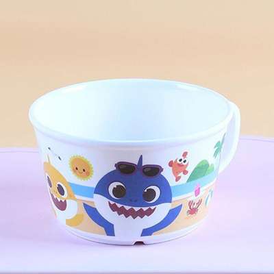 Pinkfong Baby Shark Character Melamine Noodle Bowl 482509