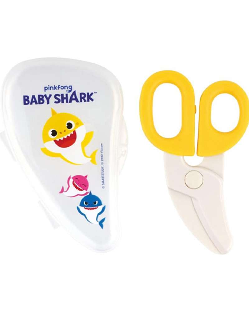 Pinkfong Baby Shark Character Baby Food Cutter Scissors (Japan) 585401