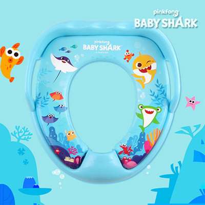 Pinkfong Baby Shark Character Kids Toilet Seat Cover with Bidet Function 481632