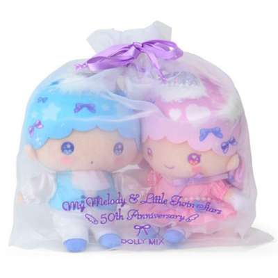 Little Twin Stars Character Plush Doll 2-Piece Set (Dolly Mix) (Japan) 210777