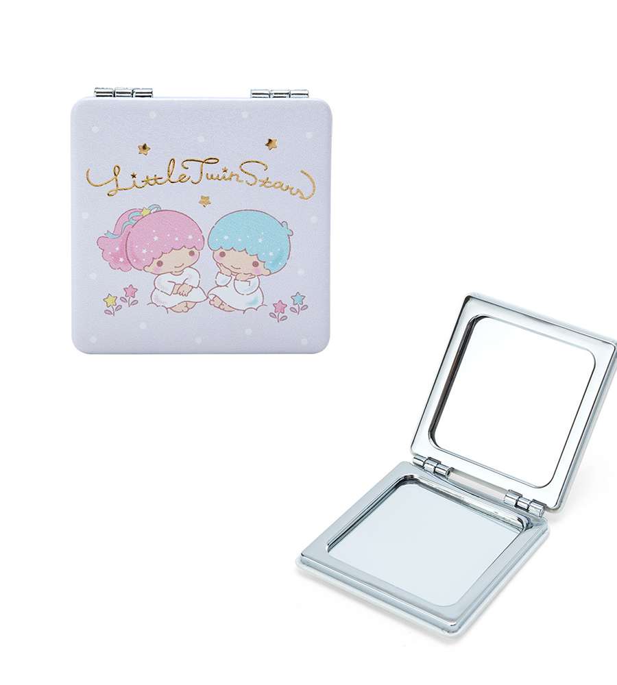 Twin Stars Character Compact Double-Sided Hand Mirror (Good Daily Life)