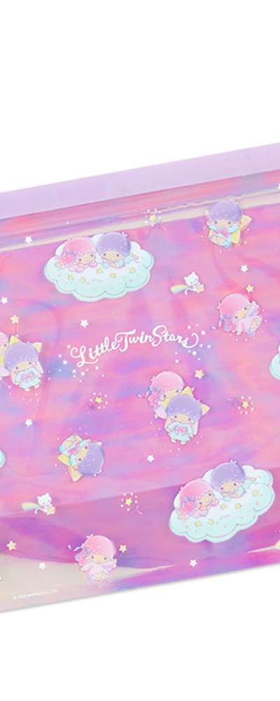 ツインスター キャラクター ジッパーバッグ 5枚セット(オーロラ)