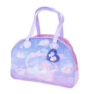 Twin Stars Character Boston Beach Bag Swimming Bag (Wave)