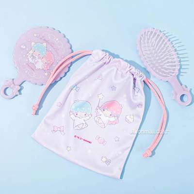 Twin Stars Character Comb Mirror Pouch Set 870174