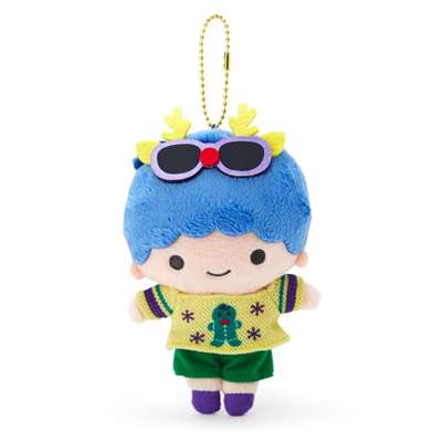 Twin Stars Kiki Mascot Plush Doll Bag Charm (Christmas Sweater Edition)
