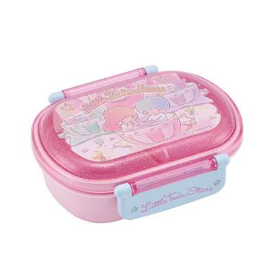 Twin Star Amusement Park Dome Single-Tier Round Character Lunch Box (Japan) 600548