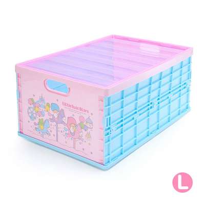 Twinkle Star Foldable Character Storage Box with Lid L (2022)