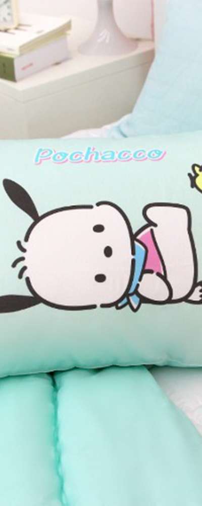 Pochacco Character Cuddly Pure Cotton Pillowcase 583130