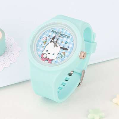 Pochacco Character Silicone Needle Wristwatch 783365