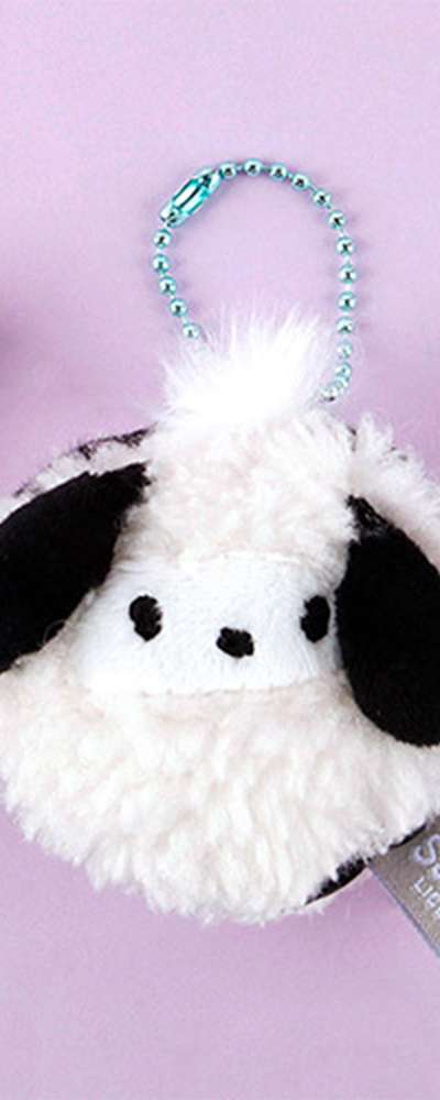 Pochacco Character Kimbap 8cm Figure Keyring Bag Charm 508579
