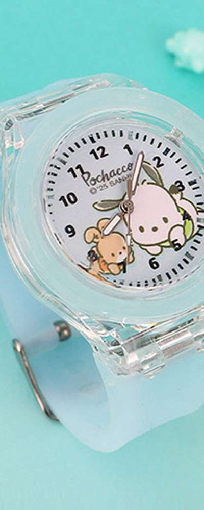 Pochacco Character LED Analog Hand Wristwatch 785574
