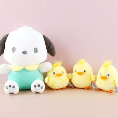 Pochacco Character Friends Plush Doll Set (Medium) 087652