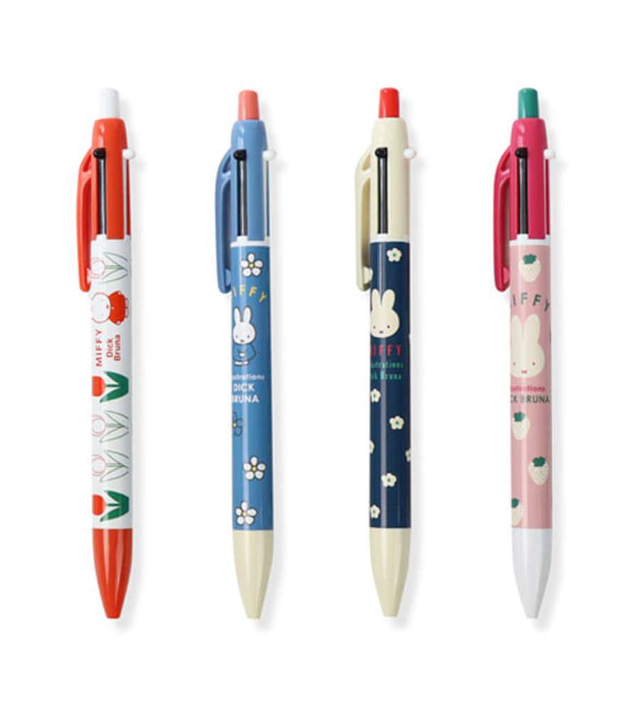 Miffy Character Mechanical Pencil & 2-Color Ballpoint Pen