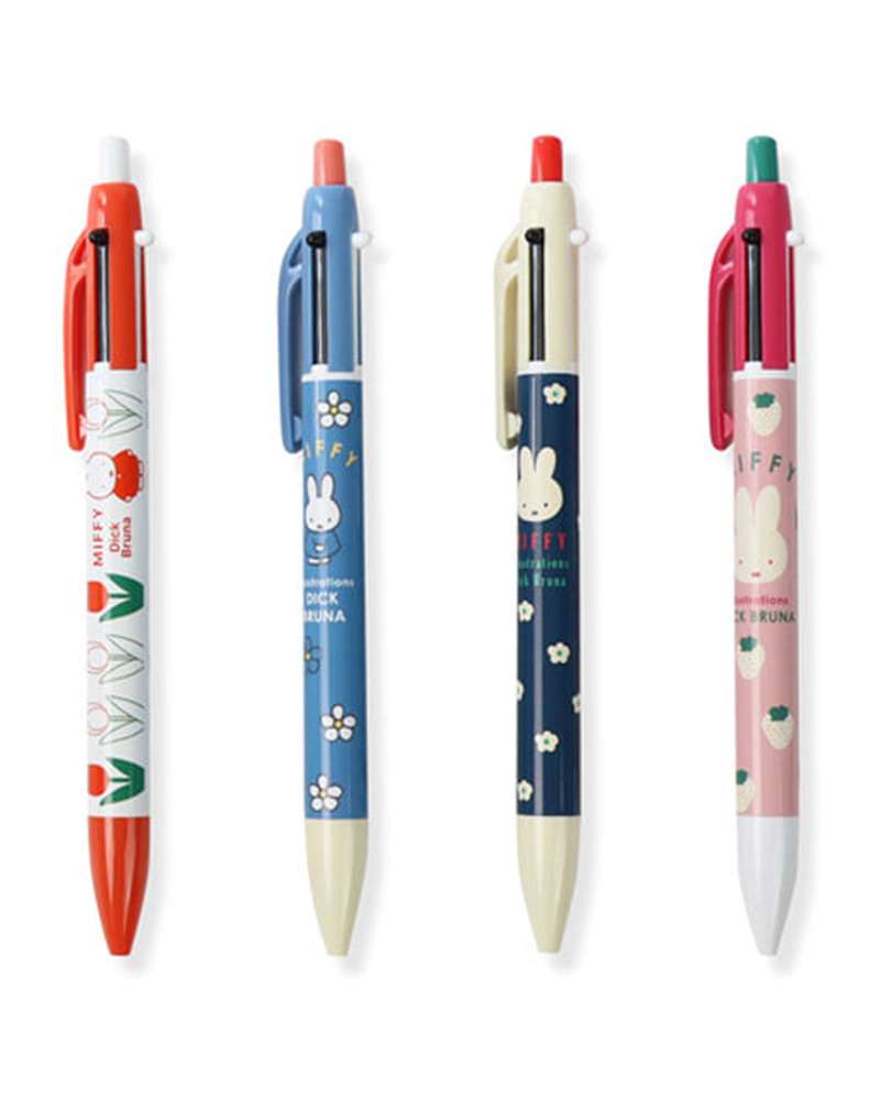Miffy Character Mechanical Pencil & 2-Color Ballpoint Pen