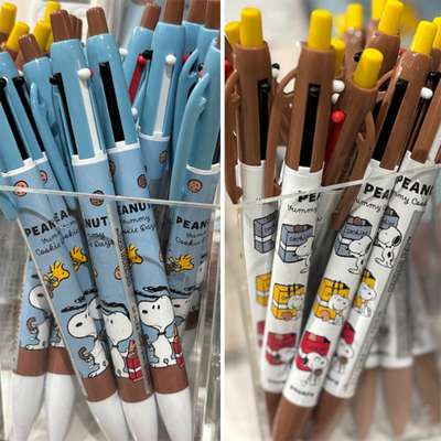 Snoopy Character Mechanical Pencil & 2-Color Ballpoint Pen (Yami Cookie Days)