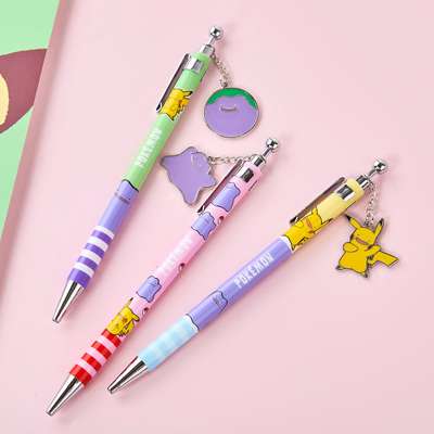 Pokemon Ditto Transformed into Pikachu Character Metal Mascot Sharp 3-Piece Set 132082