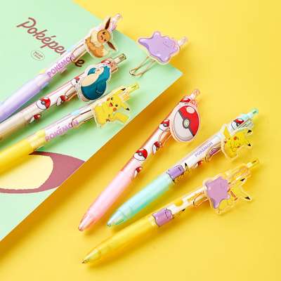 Pokémon Ditto Transformed into Pikachu Character Mascot Mechanical Pencil 3-Piece Set (Random Shipment) 131962
