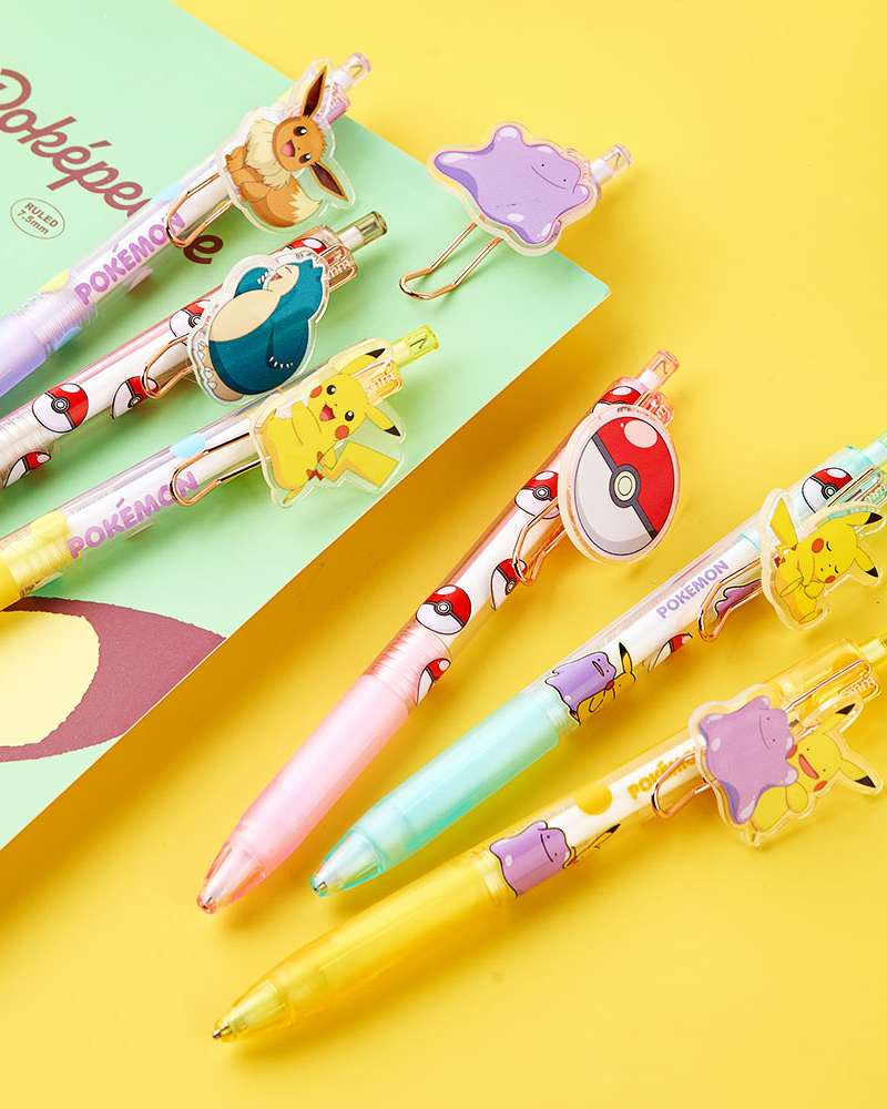 Pokémon Ditto Transformed into Pikachu Character Mascot Mechanical Pencil 3-Piece Set (Random Shipment) 131962