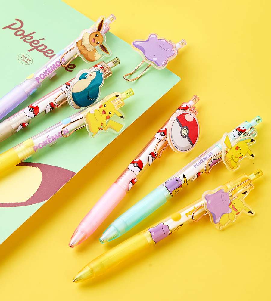 Pokémon Ditto Transformed into Pikachu Character Mascot Mechanical Pencil 3-Piece Set (Random Shipment) 131962